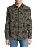 Infantry Camo Utility Shirt, Green