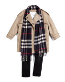 Cashmere Exploded Check Scarf