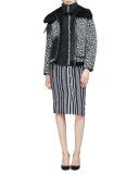 Ricci Chunky Cashmere Sweater, Charcoal