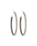 New World Scalloped-Edge Hoop Earrings