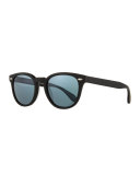 Sheldrake Plus 52 Photochromic Sunglasses, Black Matte