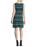 Sleeveless Micro-Triangle Dress