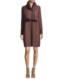 Merino Wool Long-Sleeve Dress 