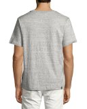3D 8-Bit Sneaker T-Shirt, Gray