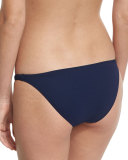 Soul Stripe Hipster Swim Bottom, Blue