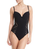 Sweetheart Molded-Cup One-Piece Swimsuit