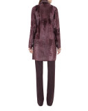 Reversible Shearling Fur Coat, Camito