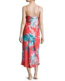 Chianti Floral Gown, Cinnabar