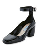 Patent Ankle-Wrap 55mm Pump