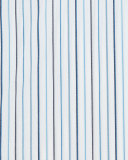Alternating-Striped Dress Shirt, Open White Pattern