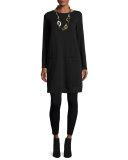 Long-Sleeve Fleece Tunic 