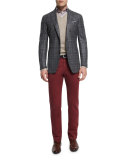Alpine Check Long-Sleeve Sport Shirt