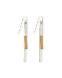 Column Trio Stick Drop Earrings