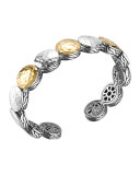 Palu 18k Gold & Silver 5-Station Cuff