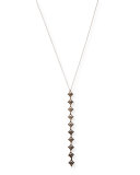 New World Champagne Diamond Drop Necklace