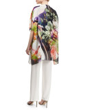 Alfresco-Print Jersey Layering Tank Top