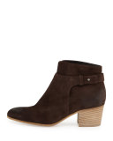 Harriet Suede Ankle Boot, Peat