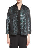 Animal Ice Jacquard Boxy Jacket 