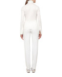 Francoise Techno Stretch Pants, Cream