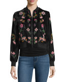 Lonnie Embellished Bomber Jacket