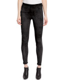 Roxanna Skinny Suede Pants