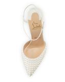 Baila Spike Leather Red Sole Pump
