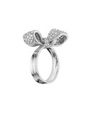 Bow Small 18k White Gold Diamond Ring