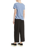 Pima Cotton V-Neck T-Shirt
