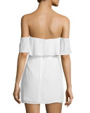 Primrose Off-The-Shoulder Dress, Ivory