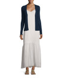 Morin Striped Camisole Maxi Dress, Chalk/Navy