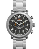 47mm Runwell Chronograph Watch, Steel/Gray