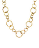 Jaipur 18K Gold Link Necklace, 18"