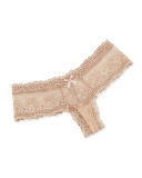 Colette Lace Boy-Leg Thong