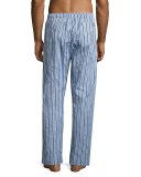 Mayfair 70 Striped Lounge Pants, Light Blue