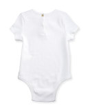 monster playsuit w/ striped ponte skirt, black/white, size 12-24 months