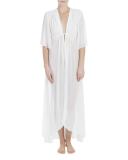 Windsong Chiffon Bridal Robe, Ivory