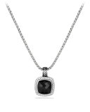 Albion Pendant with Black Onyx and Diamonds