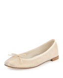 Cendrillon Metallic Suede Ballet Flat, Esprit