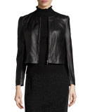 Napa Leather Jacket, Black