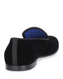Karlito Formal Evening Slipper, Black