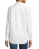 Kenton Insect Cotton Shirt, White
