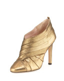 Echo Pleated 100mm Bootie, Karat