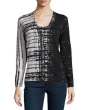 Superfine Skyfall Button-Front Cardigan