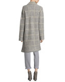 Washable Wool Crepe Long Tank 