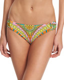 Capri Hipster Printed Swim Bottom