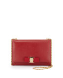 Miss Vara Bow Clip Crossbody Bag, Rosso
