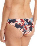 Milos Floral Cristina Swim Bottom, Black