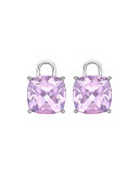 Eternal 18k White Gold Amethyst Earring Drops