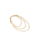 14K Gold Nude Stiletto Anklet Chain