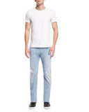 Arc 3D Aged Slim Denim Jeans, Light Blue